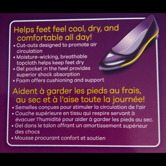 🎄 Dr. Scholl’s stylish step 3/4 insoles flats NIB - Picture 2 of 5